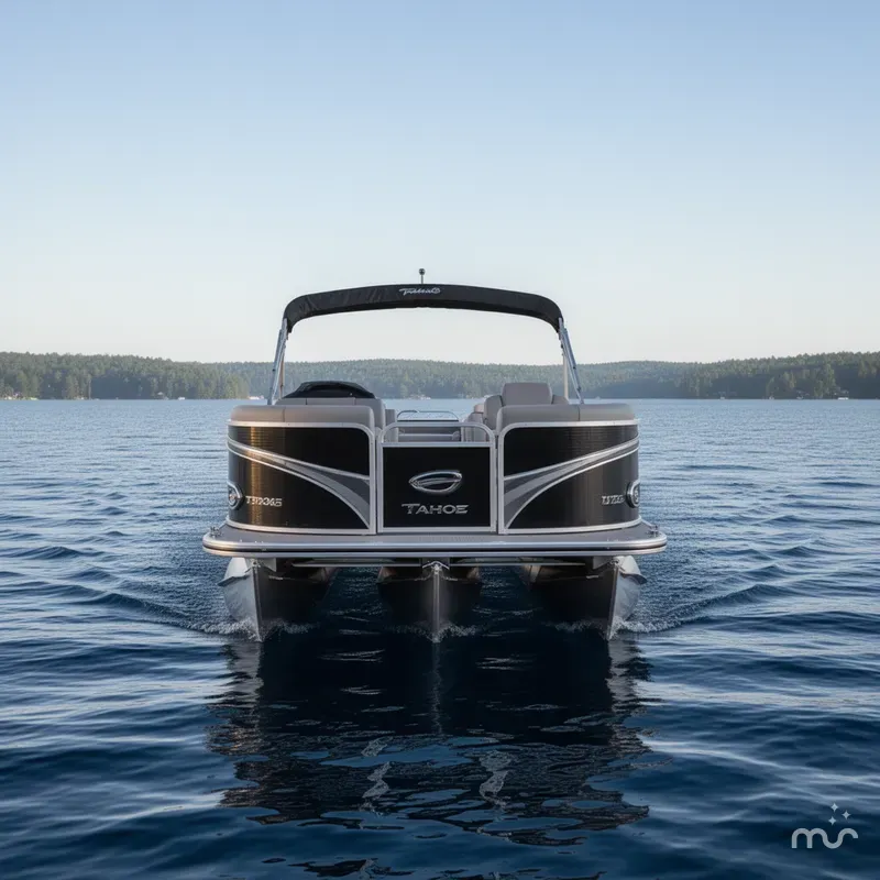 Slide: The Image of Tahoe LTZ 2385 Rear Fish Tritoon & Honda 4-Stroke EFI 2024 - 1