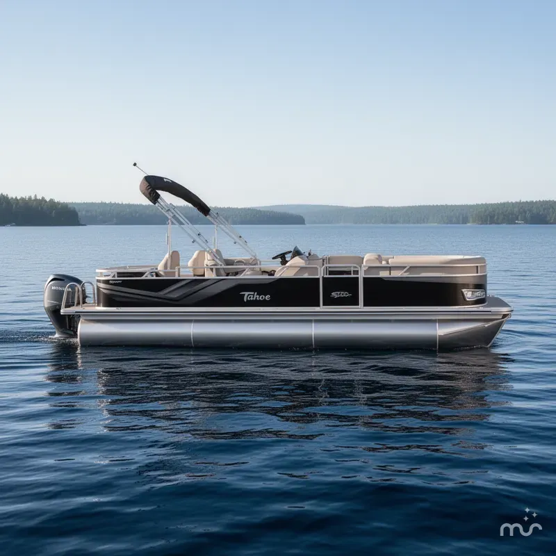 Slide: The Image of Tahoe Sport 2385 Rear Fish & Honda 90HP 4-Stroke EFI 2024 - 0