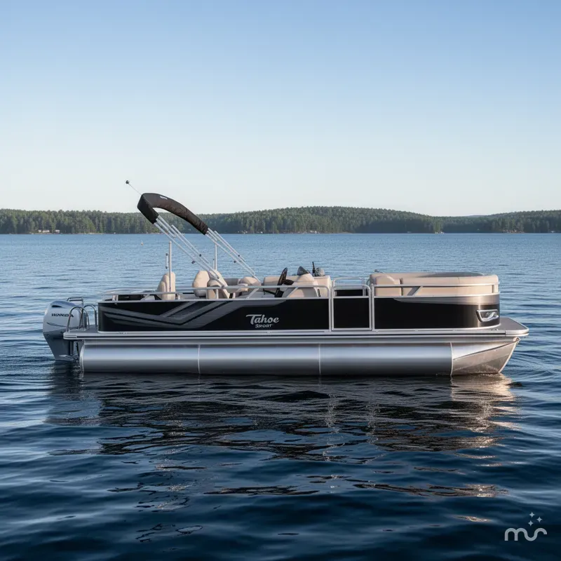 Slide: The Image of Tahoe Sport 2385 Rear Fish & Honda 90HP 4-Stroke EFI 2024 - 1