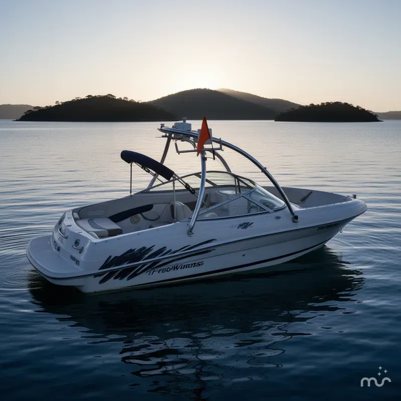Slide: The Image of Four Winns 190 Horizon Bowrider 1996 - 0