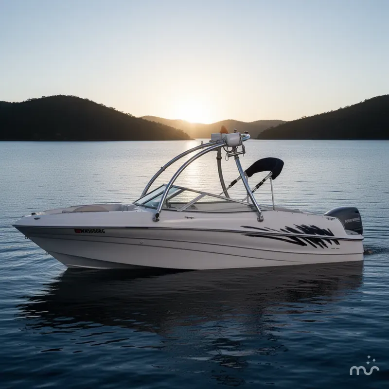 Slide: The Image of Four Winns 190 Horizon Bowrider 1996 - 1