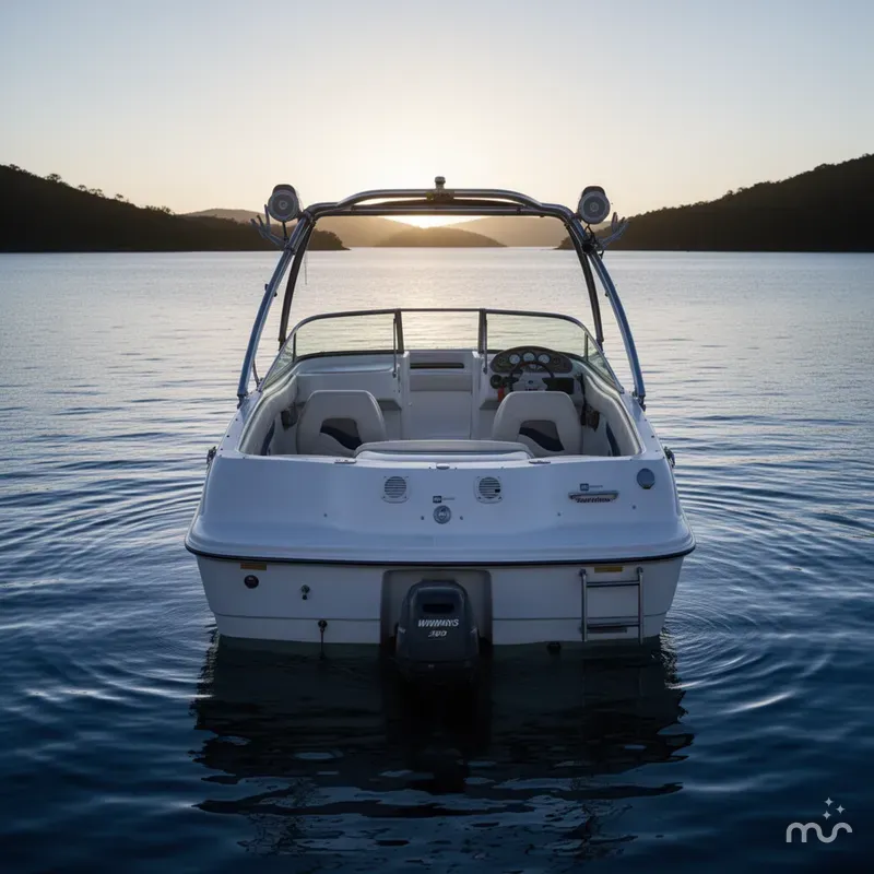Slide: The Image of Four Winns 190 Horizon Bowrider 1996 - 2