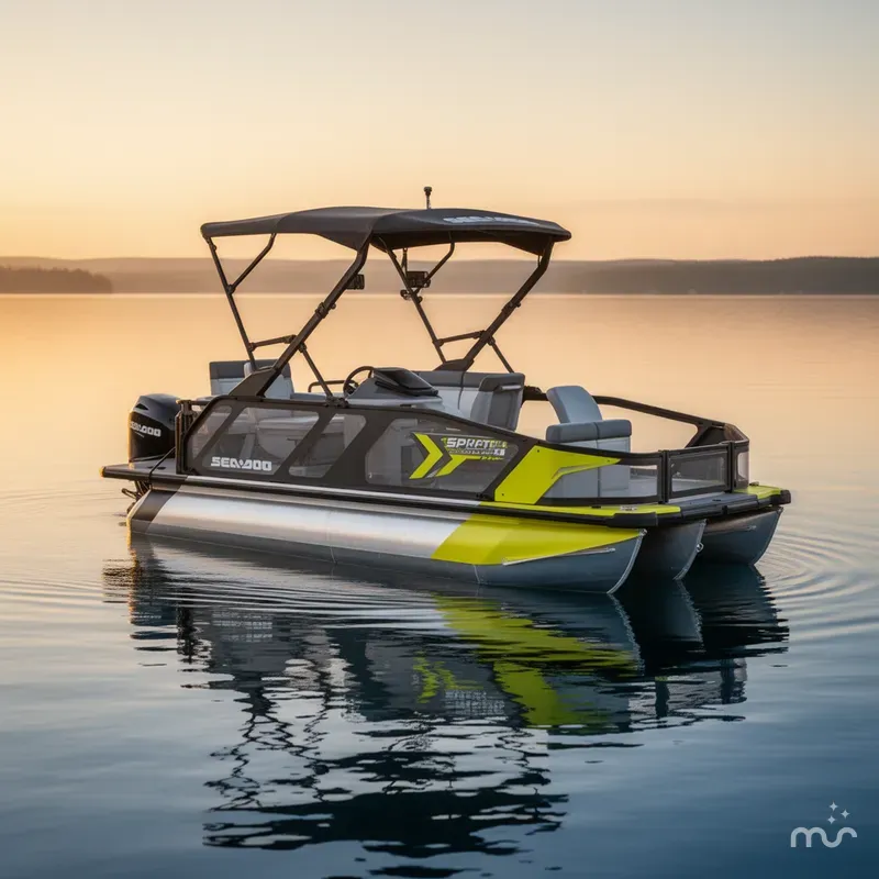 Slide: The Image of Sea-Doo Switch® Sport 18 - 230 hp Galvanized 2024 - 0