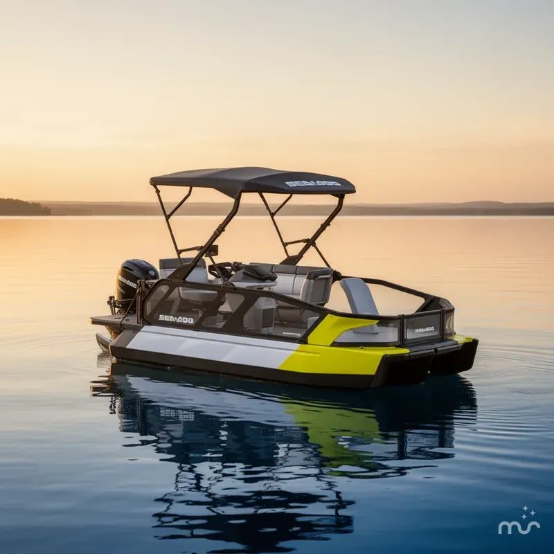 Slide: The Image of Sea-Doo Switch® Sport 18 - 230 hp Galvanized 2024 - 2