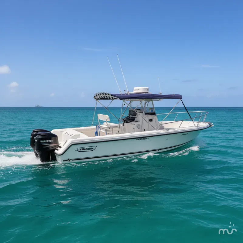Slide: The Image of Boston Whaler Outrage 23 1999 - 2