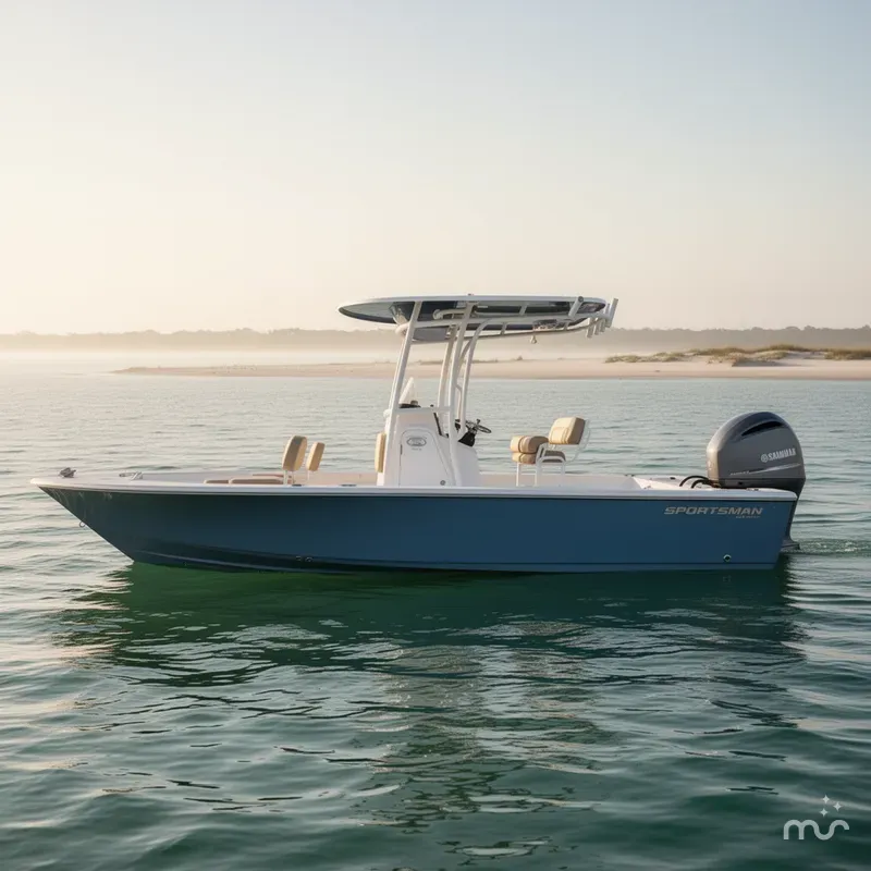 Slide: The Image of Sportsman Masters 227 Bay Boat 2024 - 2