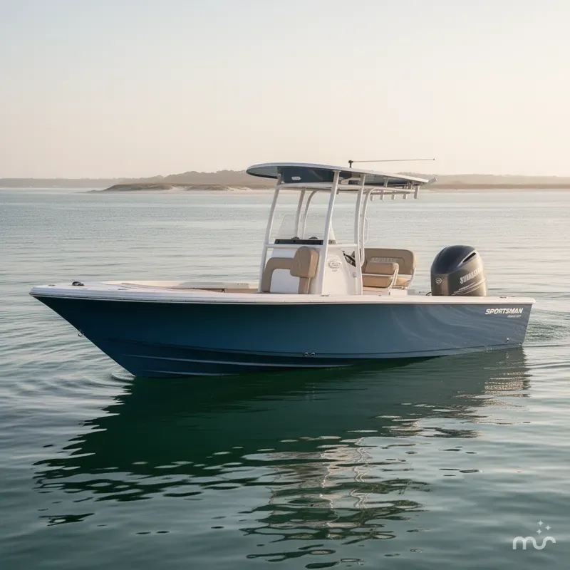 Slide: The Image of Sportsman Masters 227 Bay Boat 2024 - 3
