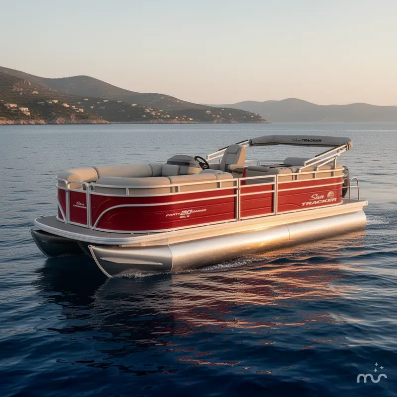 The Image of Sun Tracker Party Barge 20 DLX 2024 - 0