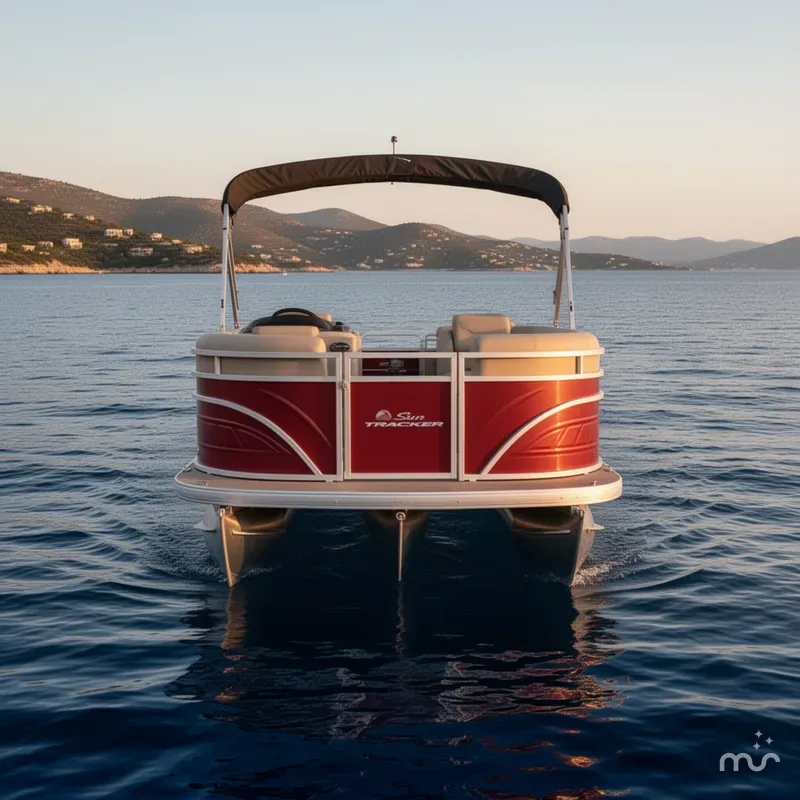 Slide: The Image of Sun Tracker Party Barge 20 DLX 2024 - 3