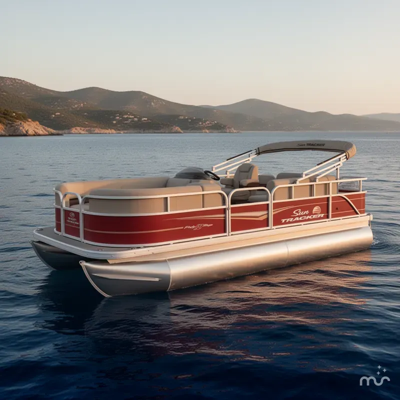 The Image of Sun Tracker Party Barge 18 DLX 2024 - 0
