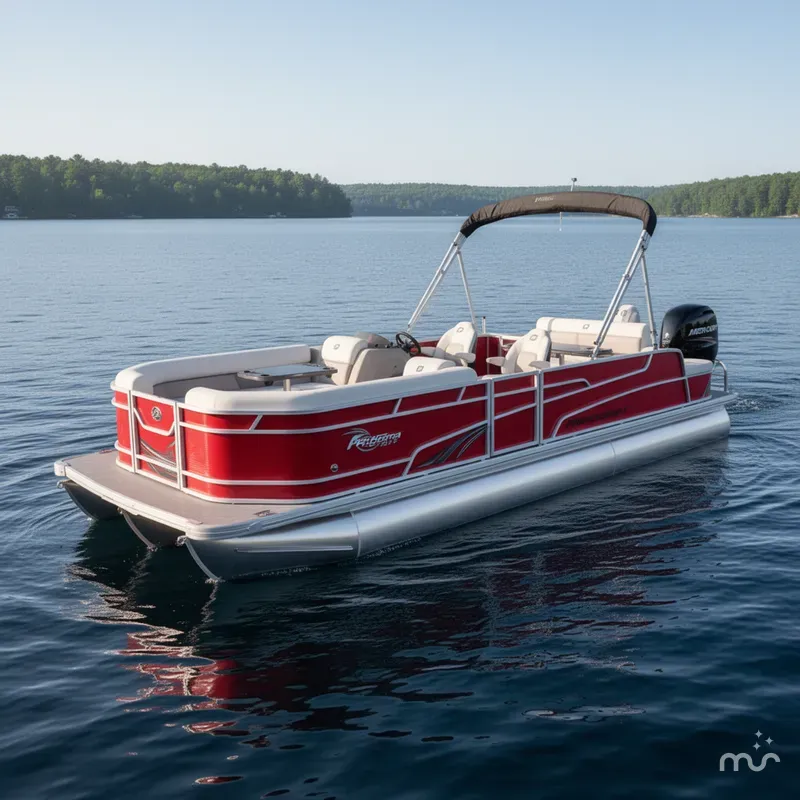 Slide: The Image of Princecraft Vectra 23 RL SS Swingback Pontoon & Mercury 4-Stro 2024 - 0