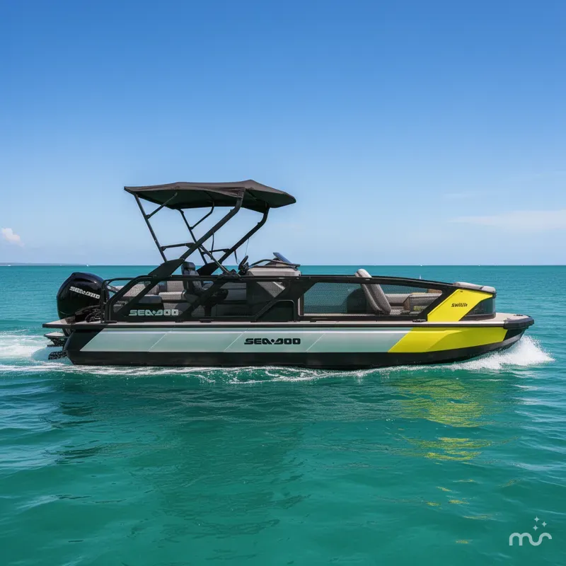 Slide: The Image of Sea-Doo Switch® Cruise 18 - 170 hp Galvanized 2024 - 0