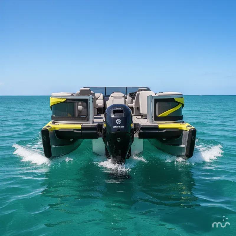 Slide: The Image of Sea-Doo Switch® Cruise 18 - 170 hp Galvanized 2024 - 2