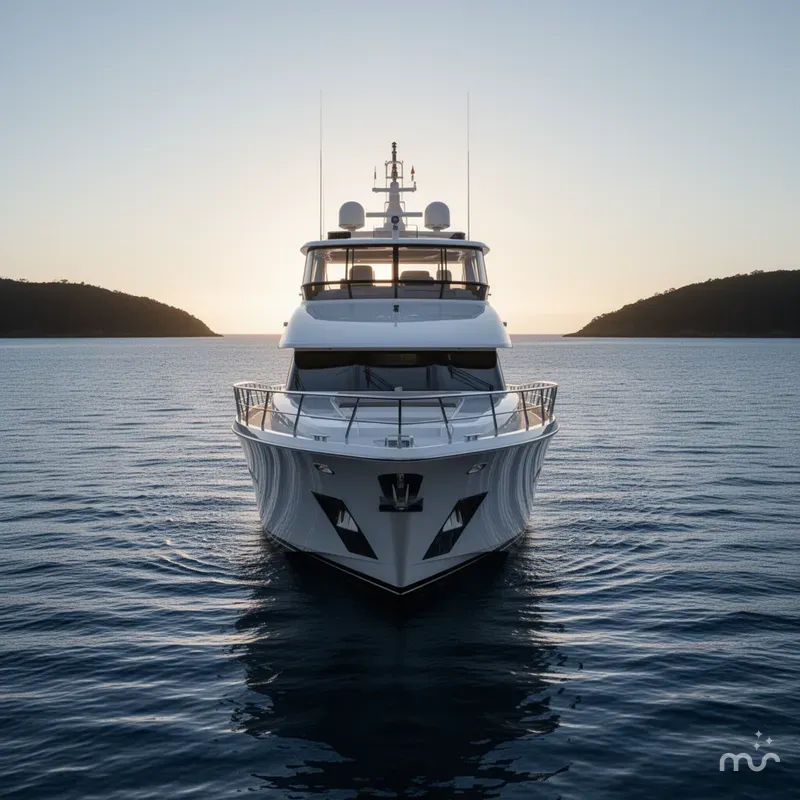 Slide: The Image of Ocean Alexander 74 Flybridge 2009 - 1