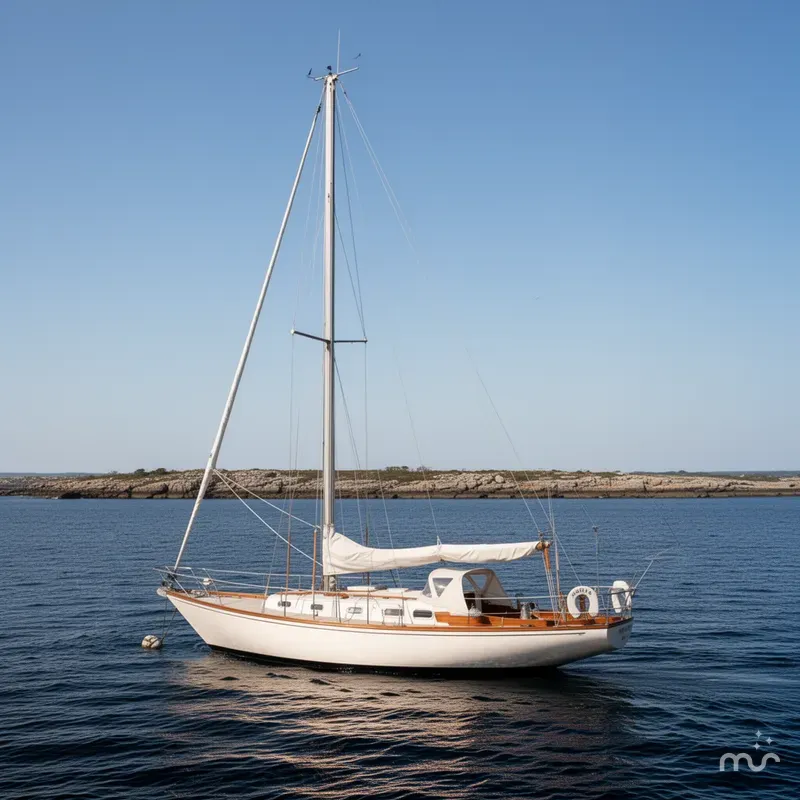 Slide: The Image of Hinckley Yachts Bermuda 40 1962 - 2