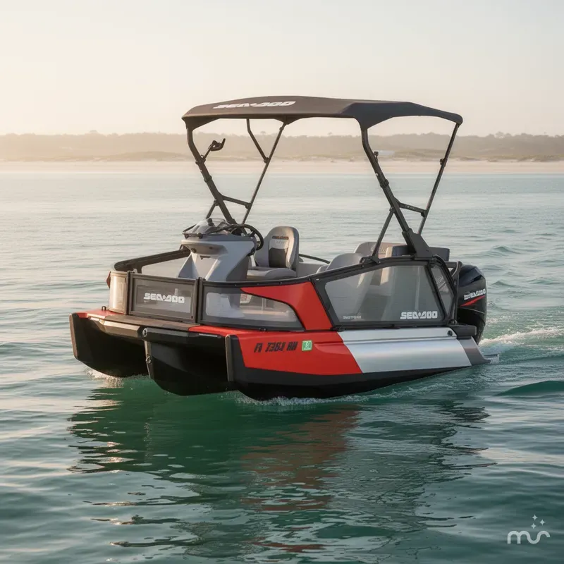 Slide: The Image of Sea-Doo Switch® Compact - 130 hp Galvanized 2024 - 0