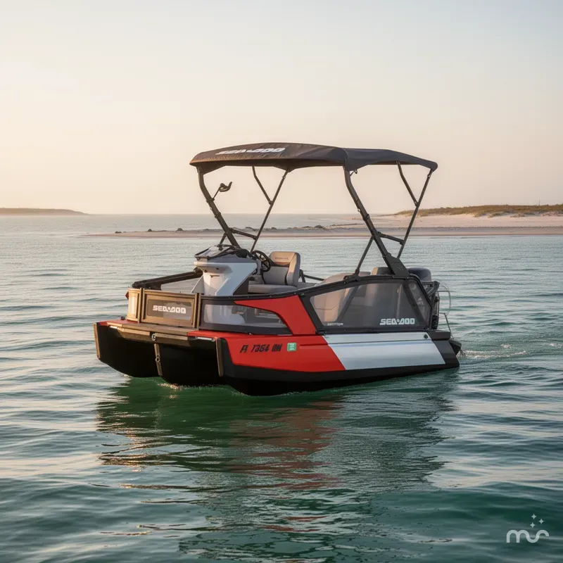 Slide: The Image of Sea-Doo Switch® Compact - 130 hp Galvanized 2024 - 2