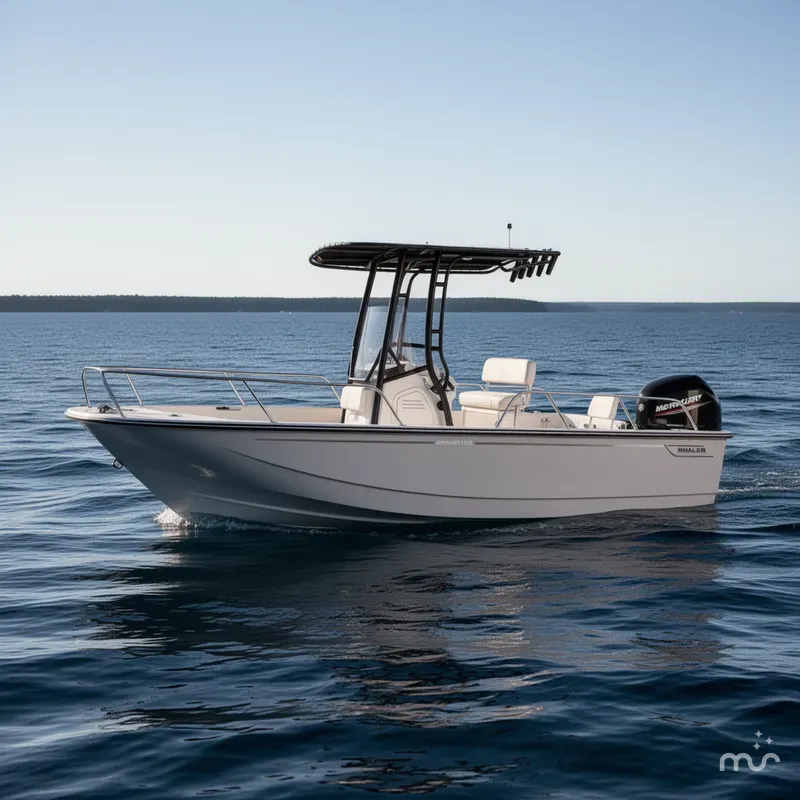 Slide: The Image of Boston Whaler 190 Montauk 2024 - 2