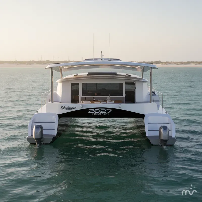 Slide: The Image of Catamaran Power Cat 2027 - 3