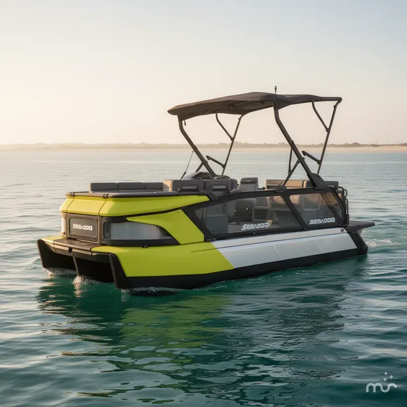 Slide: The Image of Sea-Doo Switch® Cruise 18 - 130 hp Galvanized 2024 - 0