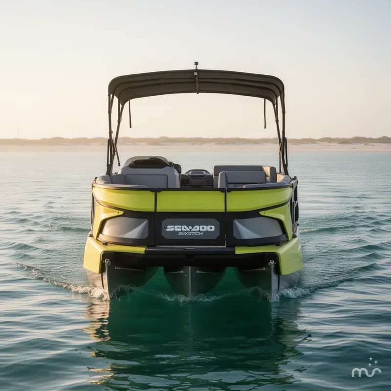 Slide: The Image of Sea-Doo Switch® Cruise 18 - 130 hp Galvanized 2024 - 1