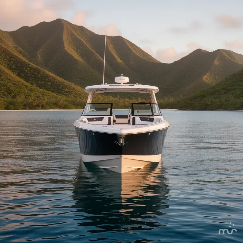 Slide: The Image of Cobalt R35 Outboard 2024 - 1