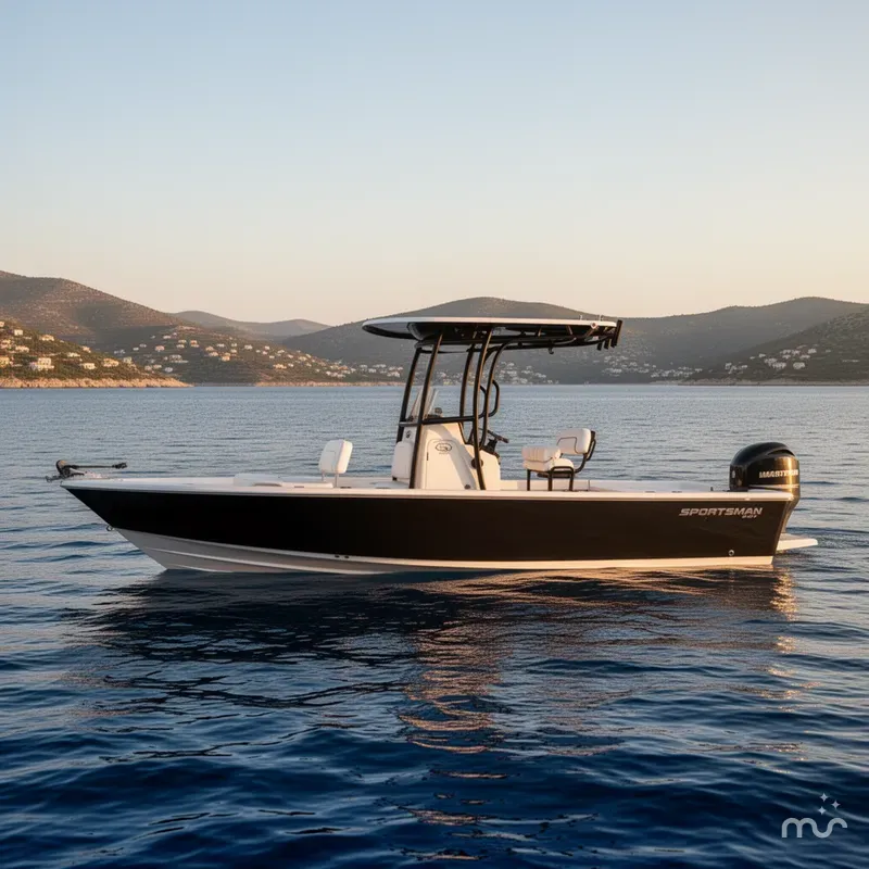Slide: The Image of Sportsman Masters 227 Bay Boat 2024 - 2