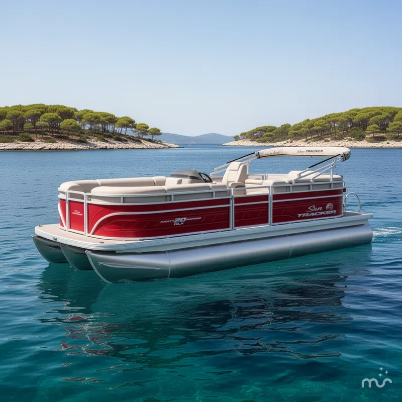 The Image of Sun Tracker Party Barge 20 DLX 2024 - 0