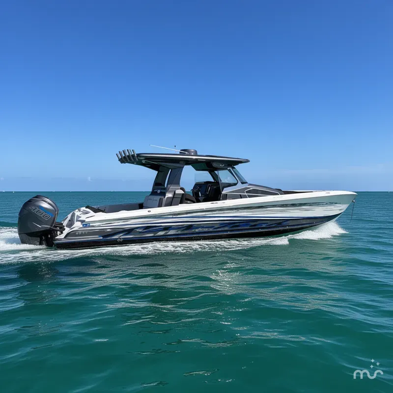 Slide: The Image of Nor-Tech 450 Sport Center Console 2019 - 0