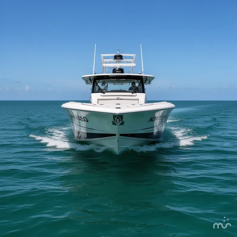 Slide: The Image of Nor-Tech 450 Sport Center Console 2019 - 2