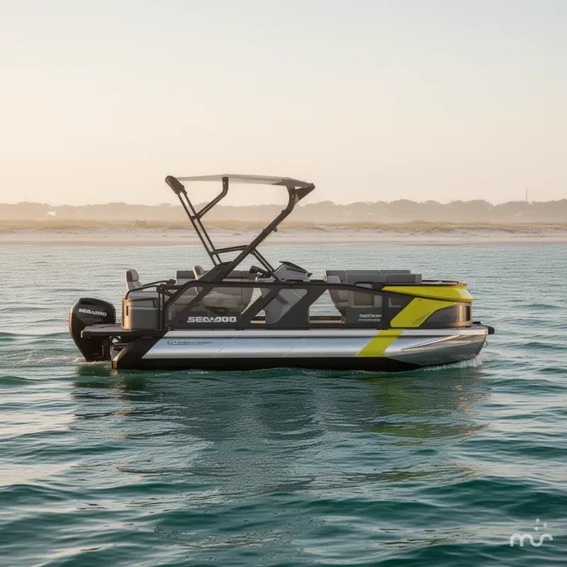 Slide: The Image of Sea-Doo Switch® Cruise 18 - 230 hp Galvanized 2024 - 0