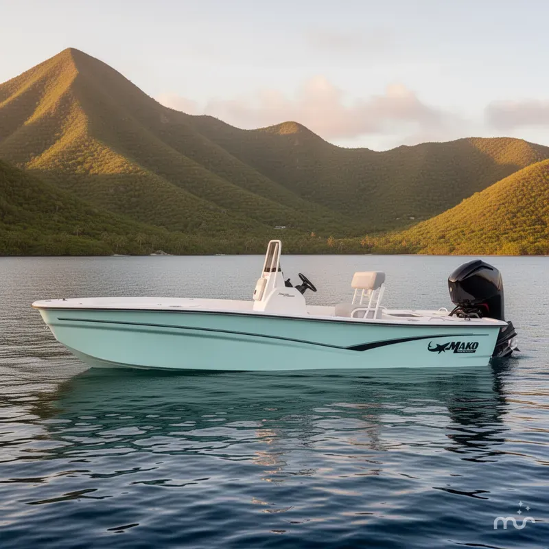Slide: The Image of Mako Pro Skiff 19 CC 2024 - 2