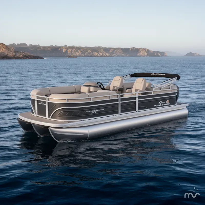 The Image of Sun Tracker Party Barge 22 DLX 2024 - 0