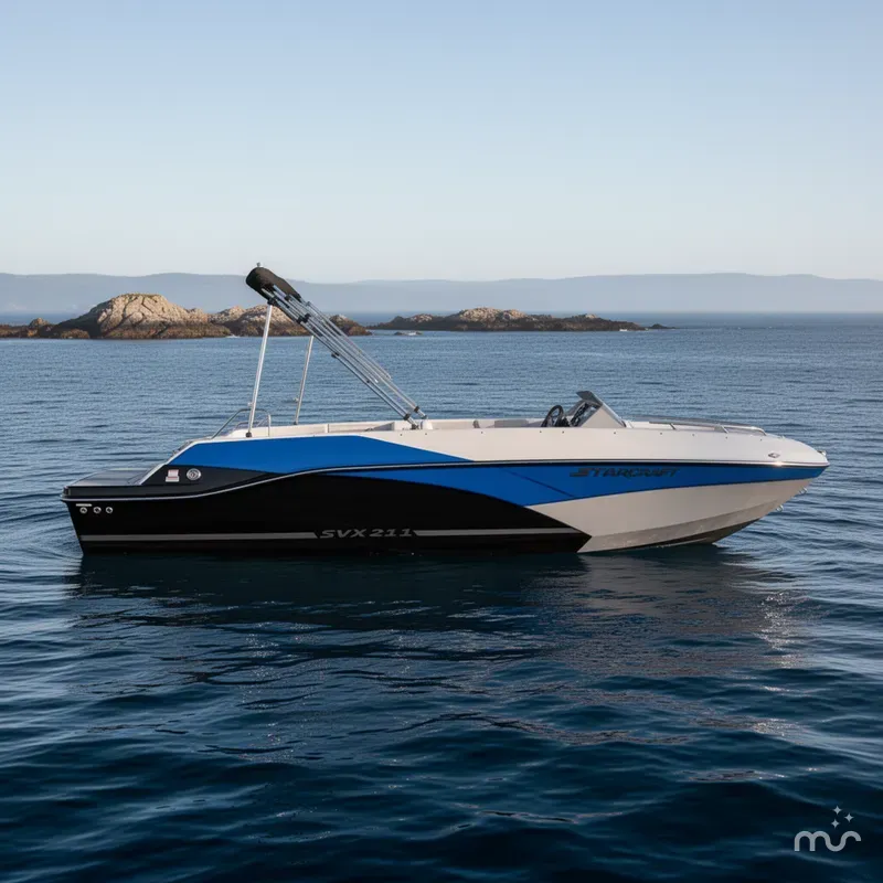 Slide: The Image of Starcraft SVX 211 Electric Blue Sport 2026 - 2
