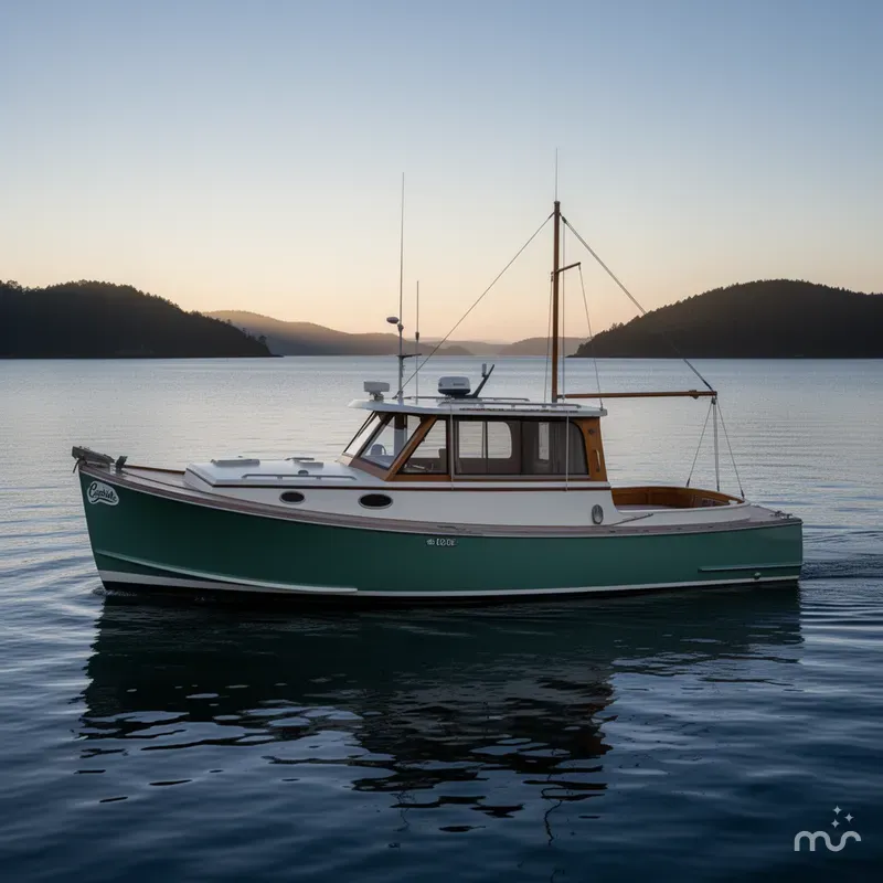 Slide: The Image of Custom Gartside Downeast Cruiser 2009 - 0