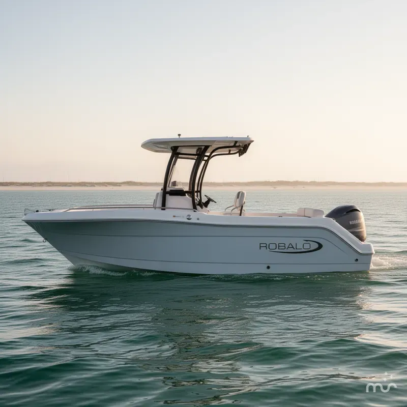 Slide: The Image of Robalo R222 Center Console 2026 - 2