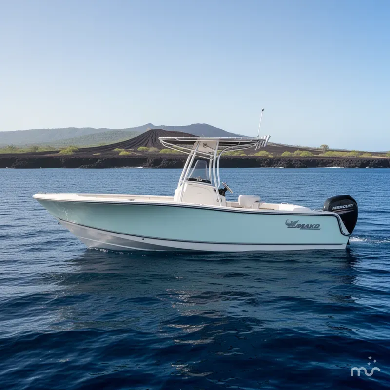 Slide: The Image of Mako 214 Center Console 2024 - 2