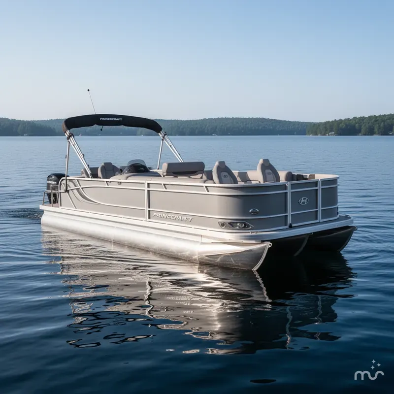 Slide: The Image of Princecraft 23 Sportfisher 2S RL Dinette Swingback Fish Pontoo 2024 - 0