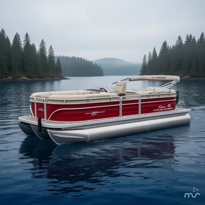 The Image of Sun Tracker Party Barge 20 DLX 2024 - 0