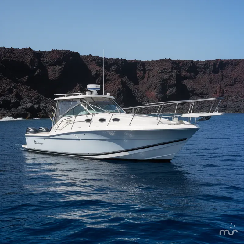 Slide: The Image of Wellcraft 330 Coastal 2004 - 2