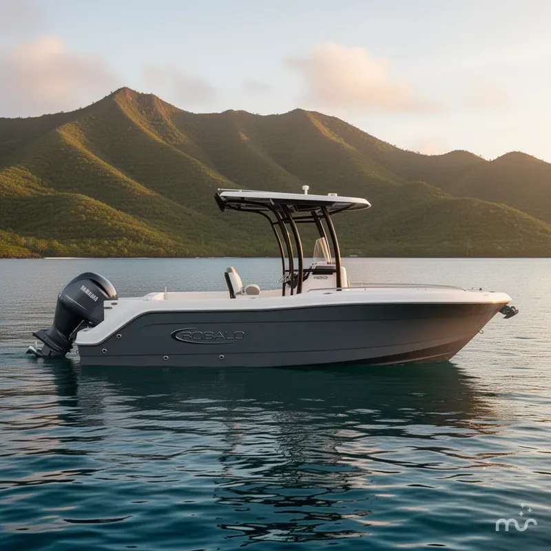 Slide: The Image of Robalo R222 Center Console 2026 - 2