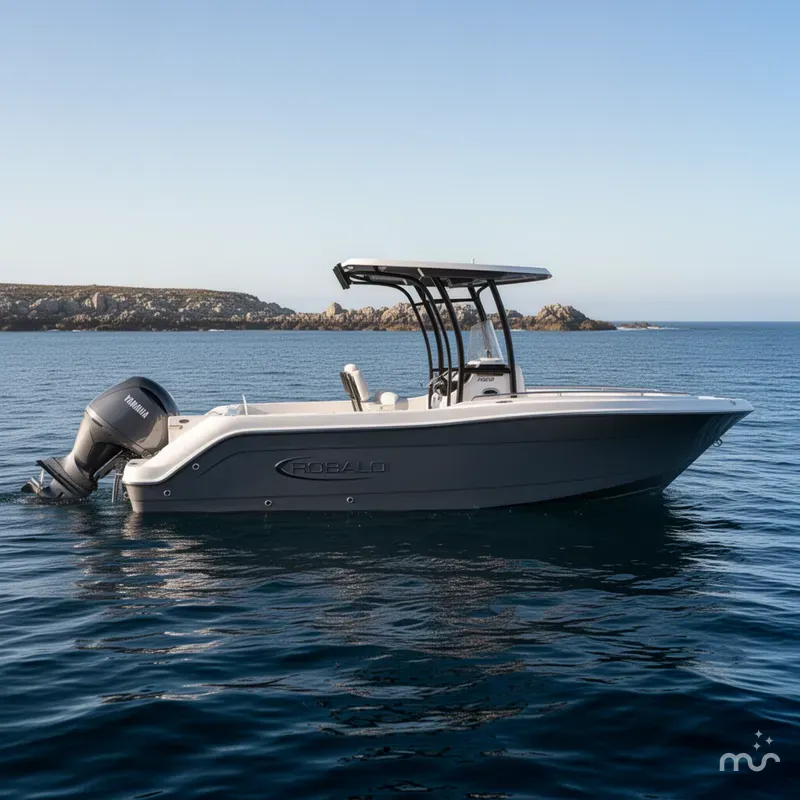 Slide: The Image of Robalo R222 Center Console 2026 - 2