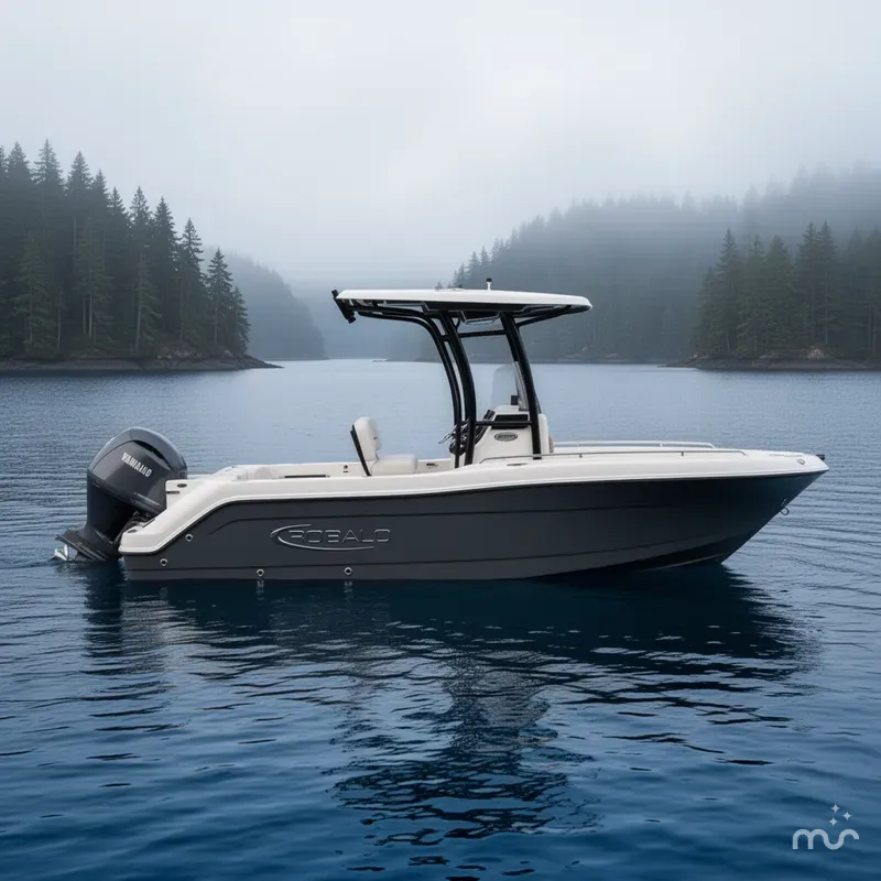 Slide: The Image of Robalo R222 Center Console 2026 - 2