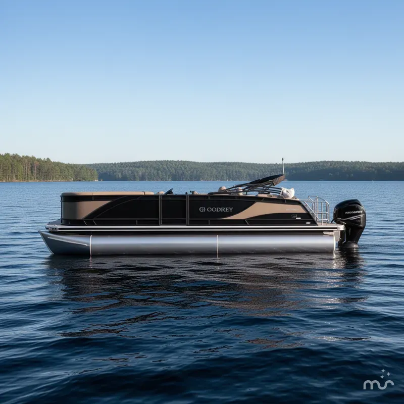 Slide: The Image of Godfrey Monaco 235DFL Luxury Full Tritoon 2024 - 2