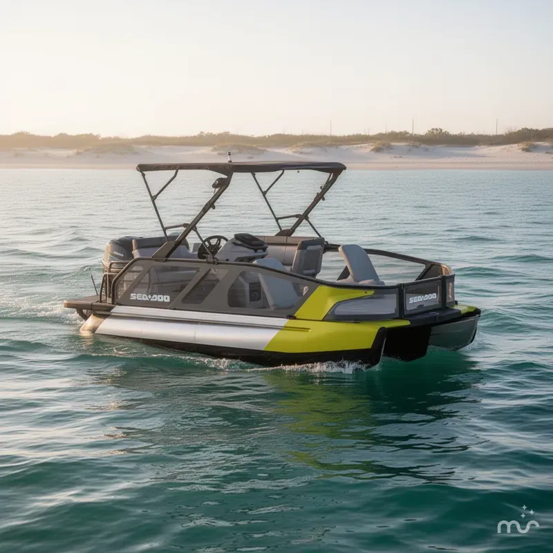 Slide: The Image of Sea-Doo Switch® Sport 18 - 230 hp Galvanized 2024 - 0
