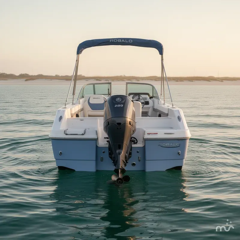 Slide: The Image of Robalo R207 Dual Console 2024 - 1
