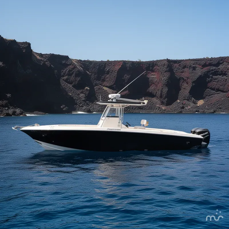Slide: The Image of Fountain 32 Center Console 2007 - 2