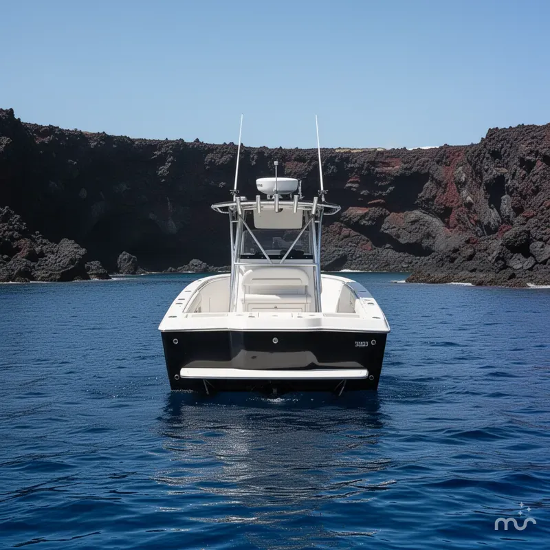 Slide: The Image of Fountain 32 Center Console 2007 - 3