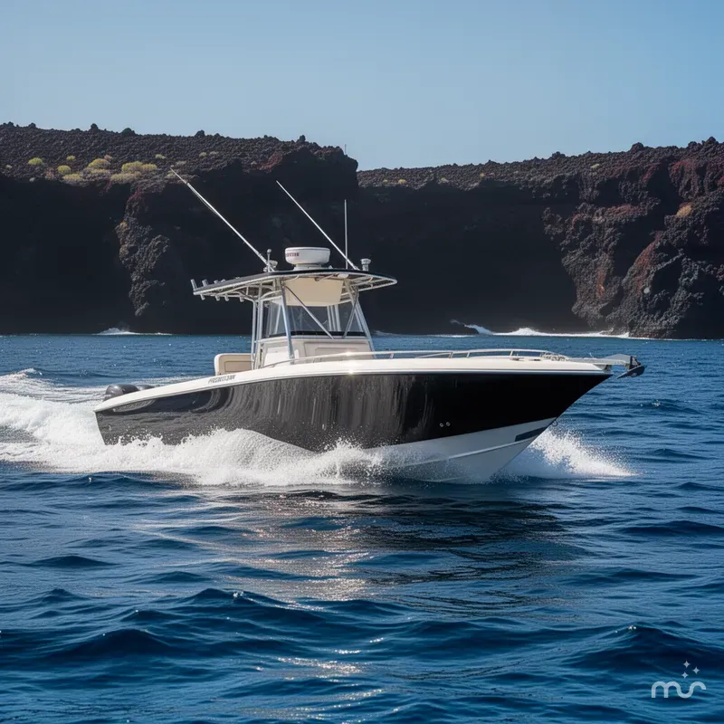 Slide: The Image of Fountain 32 Center Console 2007 - 4