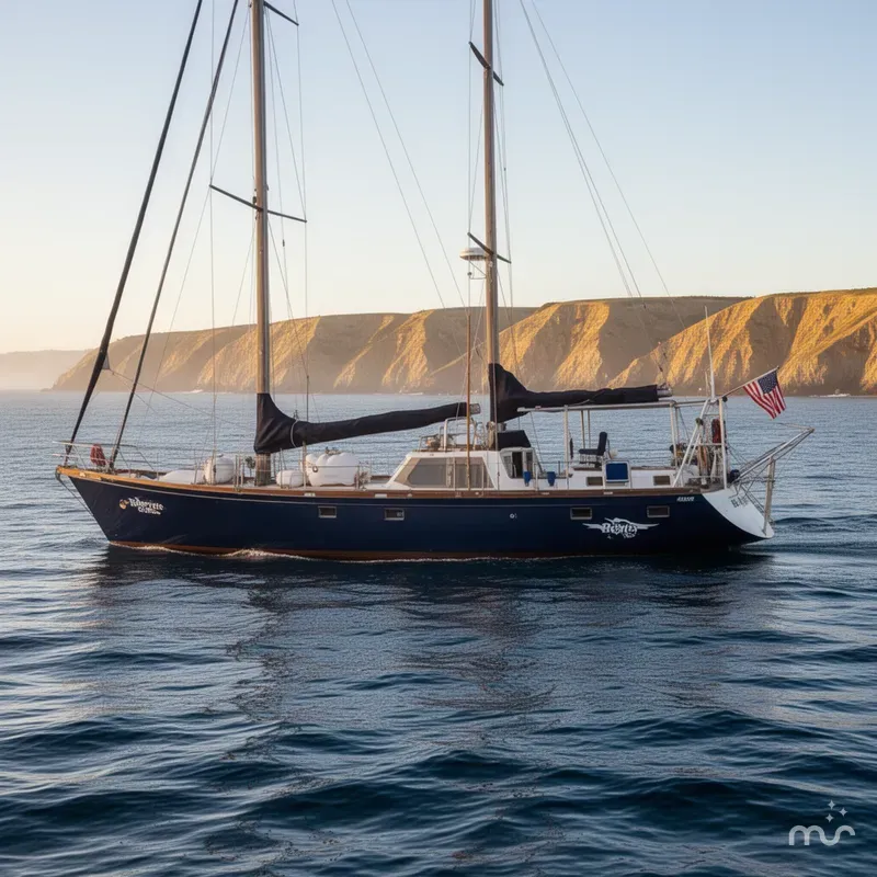 Slide: The Image of Bruce Roberts Ketch 2000 - 1